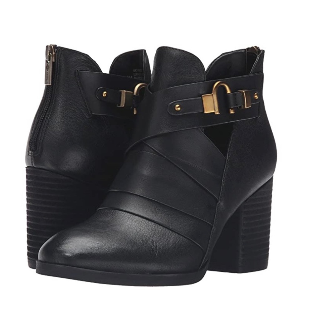 Isola ladora black with gold bootie